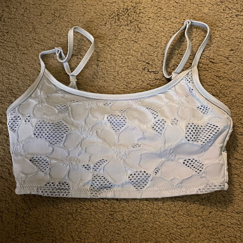 COPY - blue bikini top